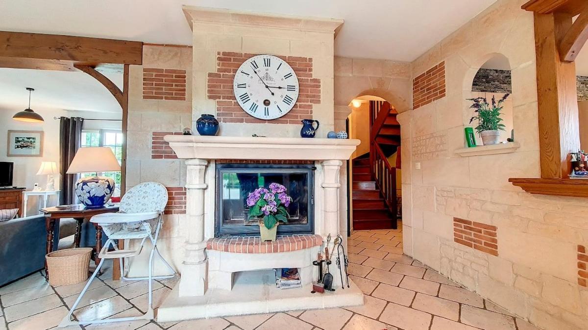 Mandeville-en-Bessin Les Bleuetsヴィラ エクステリア 写真
